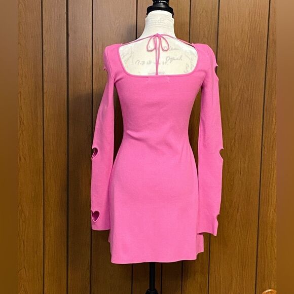 Mach & Mach Gaia Heart Cut-Out Minidress size M - Picture 12 of 15